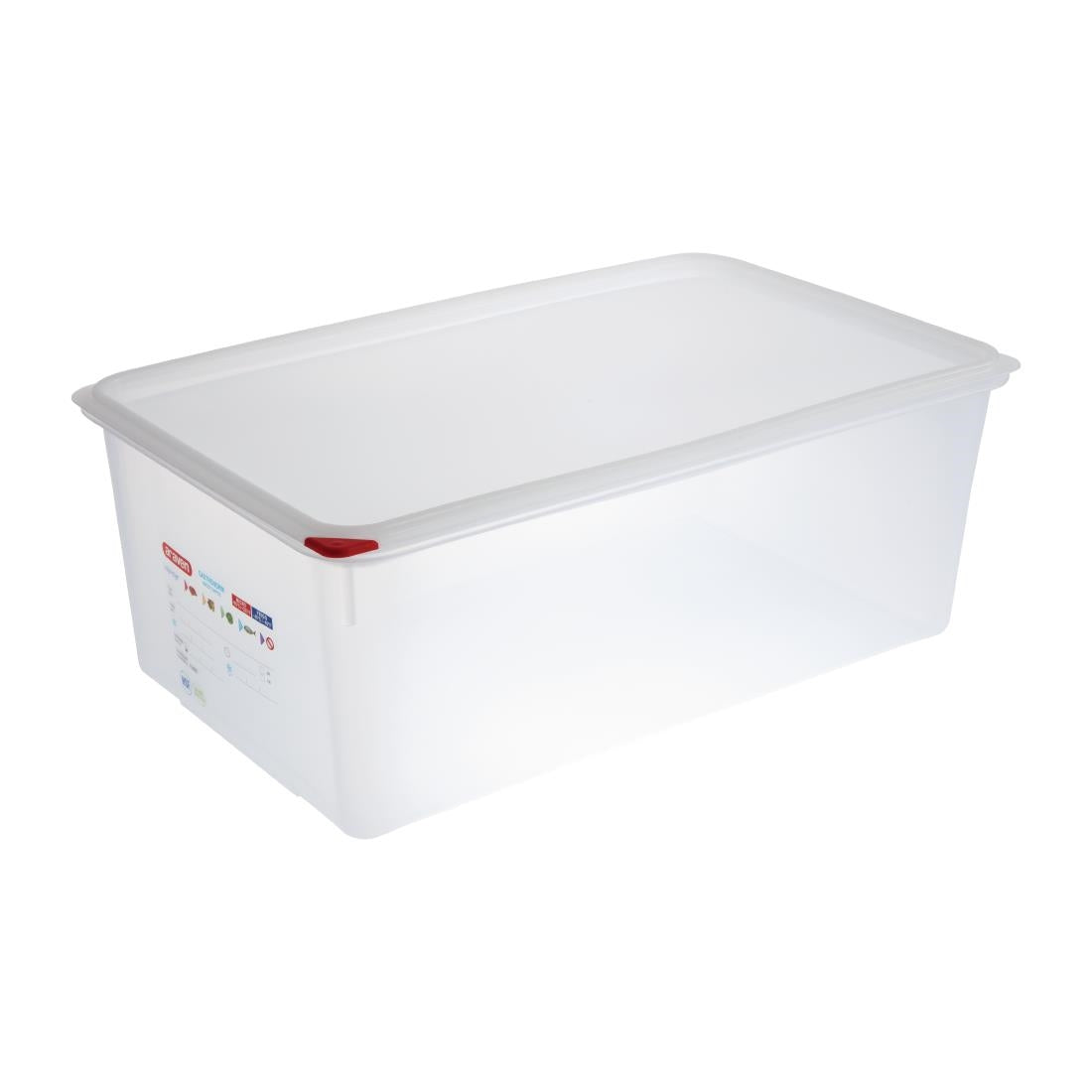DL984 Araven Polypropylene 1/1 Gastronorm Food Storage Box 28Ltr (Pack of 4) JD Catering Equipment Solutions Ltd
