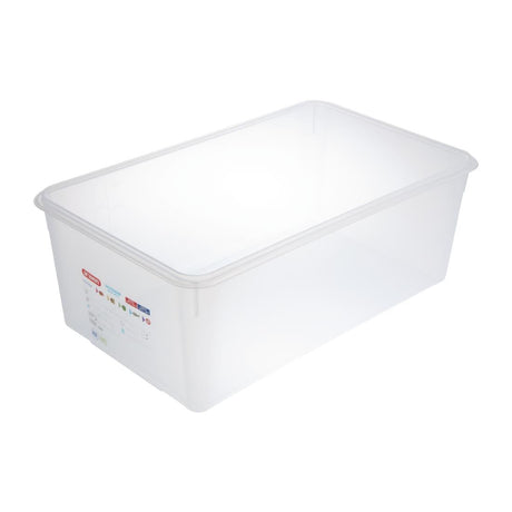 DL984 Araven Polypropylene 1/1 Gastronorm Food Storage Box 28Ltr (Pack of 4) JD Catering Equipment Solutions Ltd