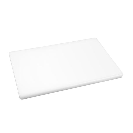 DM001 Hygiplas Extra Thick Low Density White Chopping Board Standard JD Catering Equipment Solutions Ltd