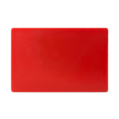 DM004 Hygiplas Extra Thick Low Density Red Chopping Board Standard JD Catering Equipment Solutions Ltd