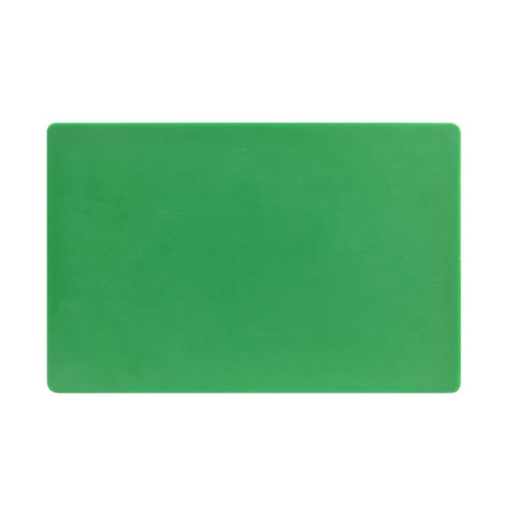 DM006 Hygiplas Extra Thick Low Density Green Chopping Board Standard JD Catering Equipment Solutions Ltd