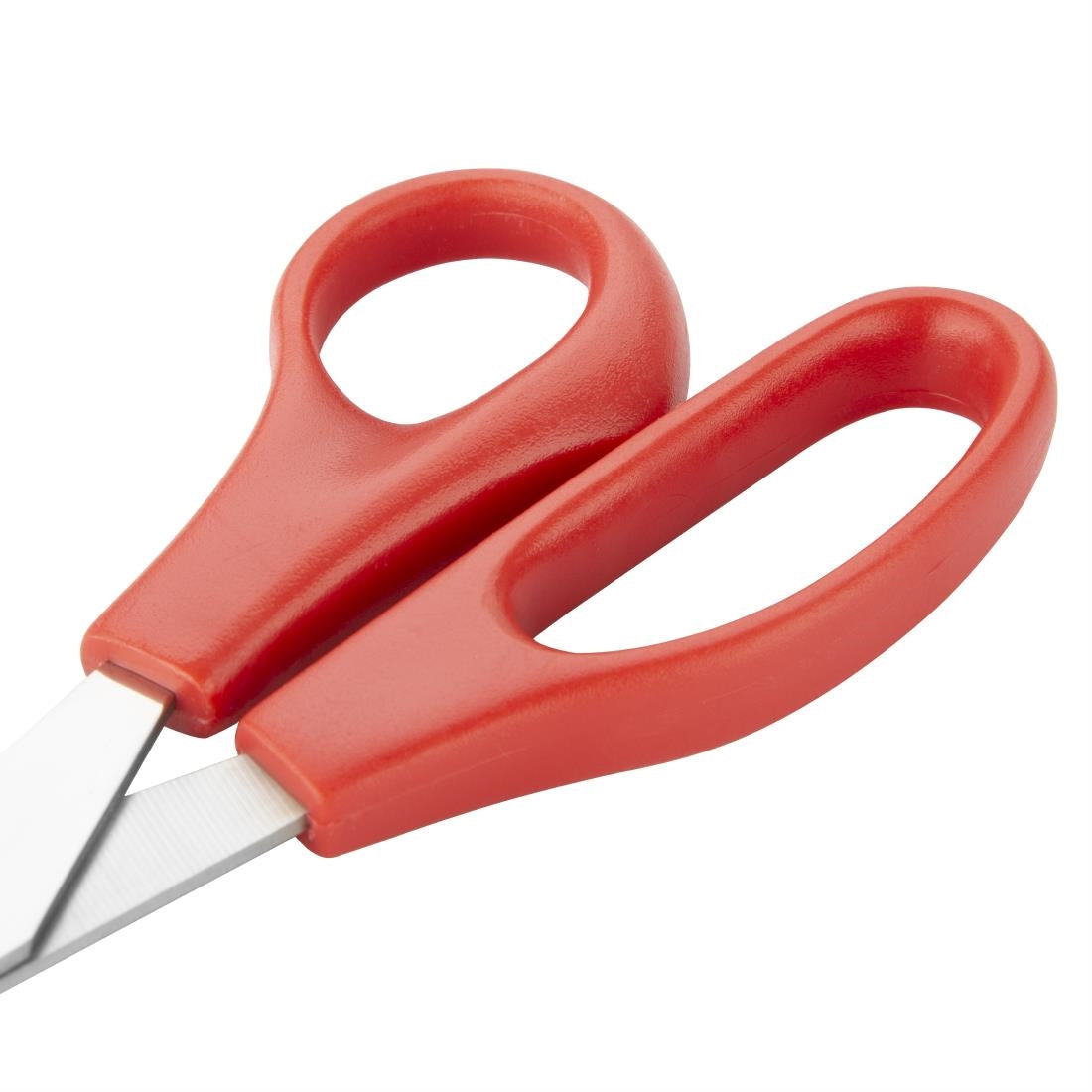 DM036 Hygiplas Red Colour Coded Scissors JD Catering Equipment Solutions Ltd