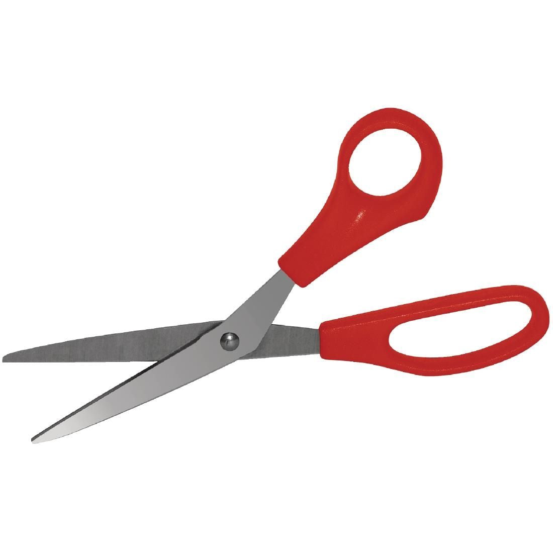 DM036 Hygiplas Red Colour Coded Scissors JD Catering Equipment Solutions Ltd