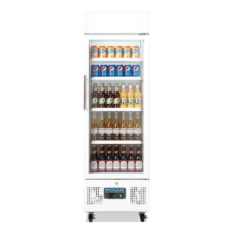 DM075 Polar G-Series Upright Display Fridge 218Ltr White JD Catering Equipment Solutions Ltd