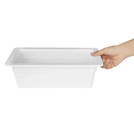 DM154 Kristallon Melamine 1/3 Gastronorm Dish 100mm - JD Catering Equipment Solutions Ltd