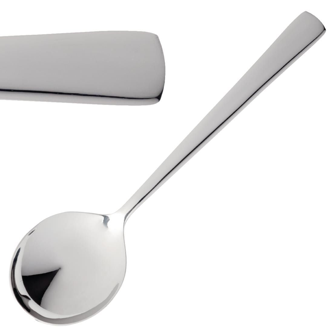 DM242 Amefa Moderno Soup Spoon (Pack of 12) JD Catering Equipment Solutions Ltd