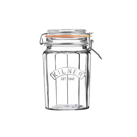 DM250 Kilner Facetted Clip Top Jar 950ml JD Catering Equipment Solutions Ltd