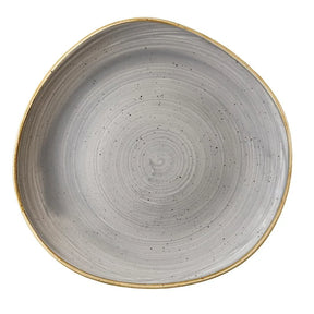 DM456 Churchill Stonecast Round Plate Peppercorn Grey 286mm (Pack of 12) - JD Catering Equipment Solutions Ltd