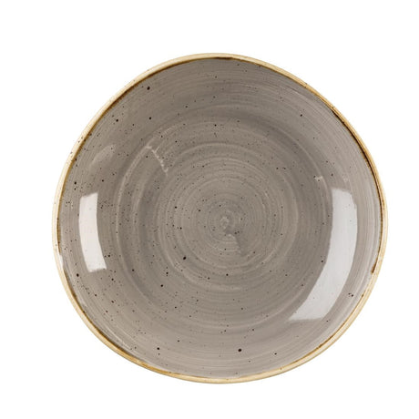 DM460 Churchill Stonecast Round Bowl Peppercorn Grey 253mm (Pack of 12) JD Catering Equipment Solutions Ltd