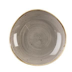 DM460 Churchill Stonecast Round Bowl Peppercorn Grey 253mm (Pack of 12) - JD Catering Equipment Solutions Ltd