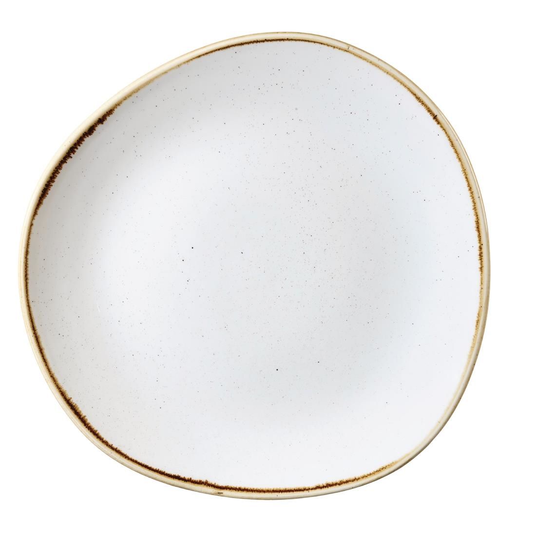 DM461 Churchill Stonecast Round Plate Barley White 286mm (Pack of 12) JD Catering Equipment Solutions Ltd