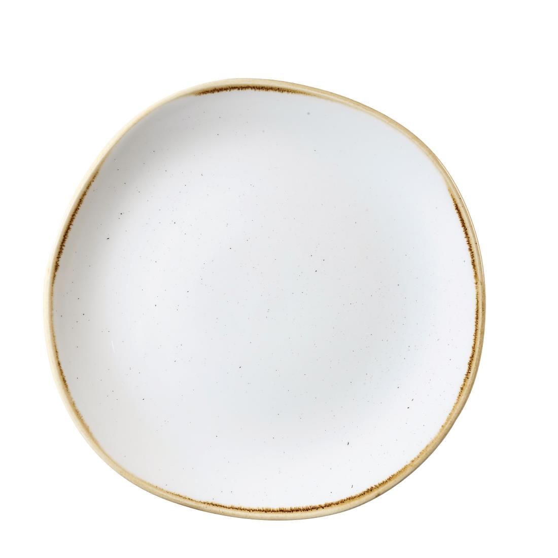 DM462 Churchill Stonecast Round Plate Barley White 264mm (Pack of 12) JD Catering Equipment Solutions Ltd
