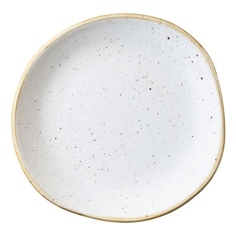 DM464 Churchill Stonecast Round Plate Barley White 186mm (Pack of 12) JD Catering Equipment Solutions Ltd