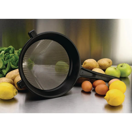 DM597 Matfer Bourgeat Exoglass Bouillon Strainer 255mm - JD Catering Equipment Solutions Ltd