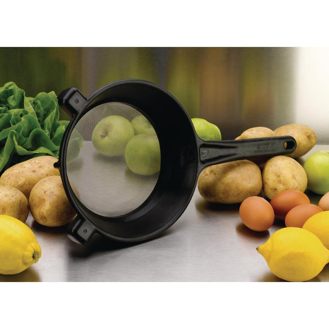 DM598 Matfer Bourgeat Exoglass Sieve Strainer 200mm JD Catering Equipment Solutions Ltd