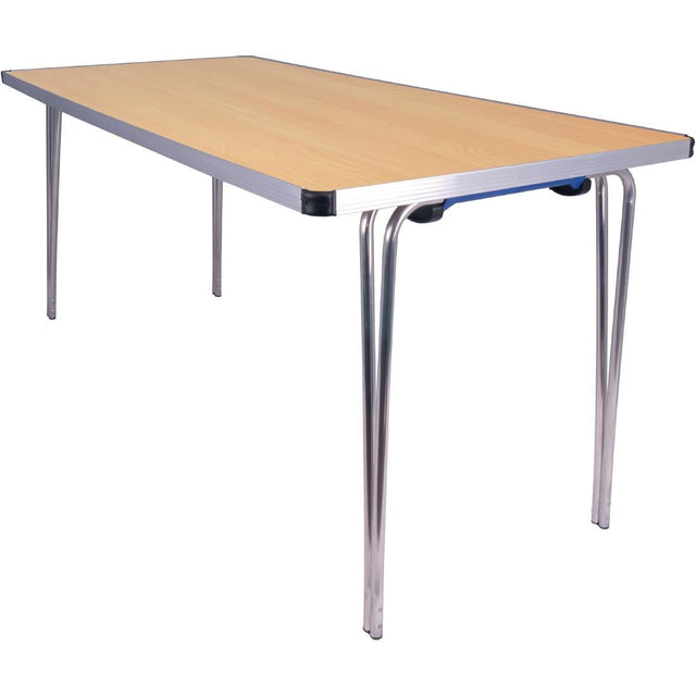 DM601 Gopak Contour Folding Table Beech 5ft JD Catering Equipment Solutions Ltd