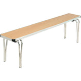 DM605 Gopak Contour Stacking Bench Beech Effect 5ft JD Catering Equipment Solutions Ltd