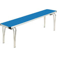 DM609 Gopak Contour Stacking Bench Blue 5ft JD Catering Equipment Solutions Ltd