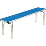 DM609 Gopak Contour Stacking Bench Blue 5ft JD Catering Equipment Solutions Ltd