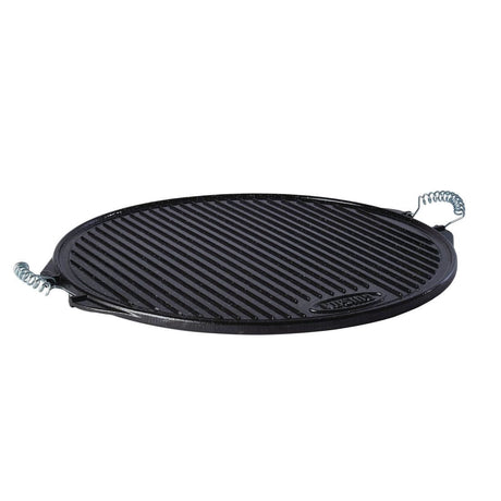 DM722 Garcima SL Enamelled Cast Iron Round Griddle Pan 520mm JD Catering Equipment Solutions Ltd