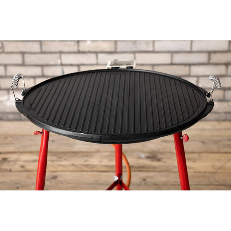 DM722 Garcima SL Enamelled Cast Iron Round Griddle Pan 520mm JD Catering Equipment Solutions Ltd