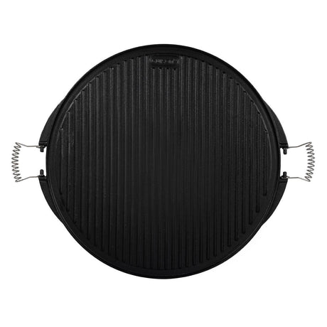 DM722 Garcima SL Enamelled Cast Iron Round Griddle Pan 520mm JD Catering Equipment Solutions Ltd