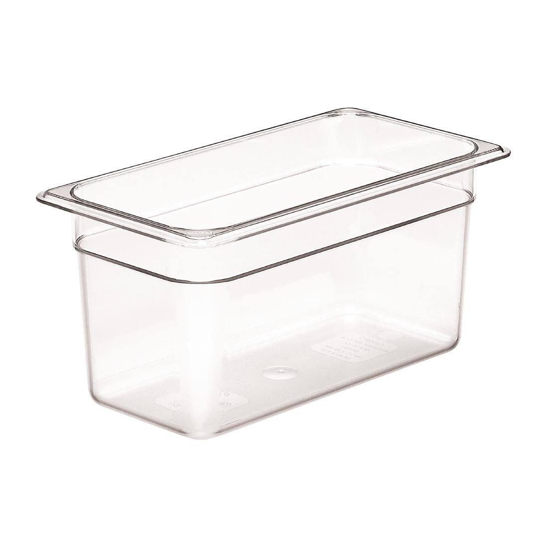 DM735 Cambro Polycarbonate 1/3 Gastronorm Pan 150mm JD Catering Equipment Solutions Ltd
