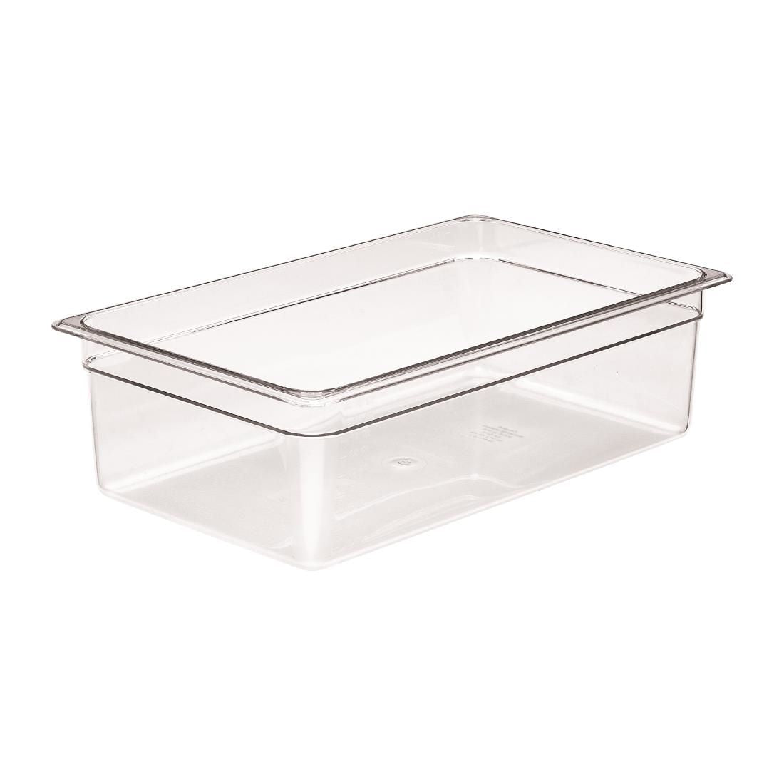 DM738 Cambro Polycarbonate 1/1 Gastronorm Pan 150mm JD Catering Equipment Solutions Ltd