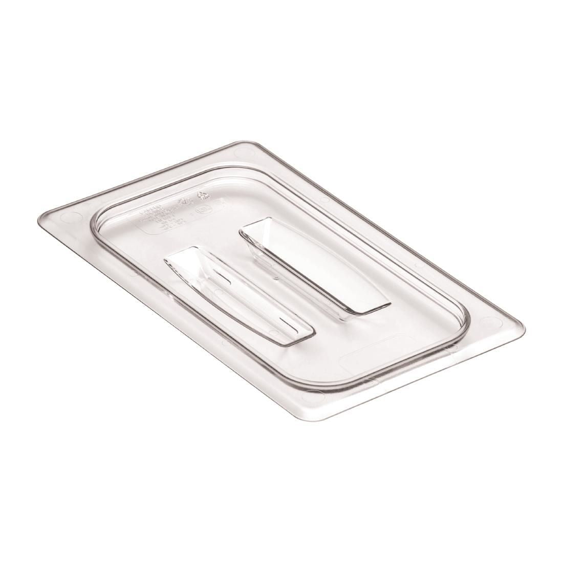 DM750 Cambro Polycarbonate 1/4 Gastronorm Pan Lid JD Catering Equipment Solutions Ltd