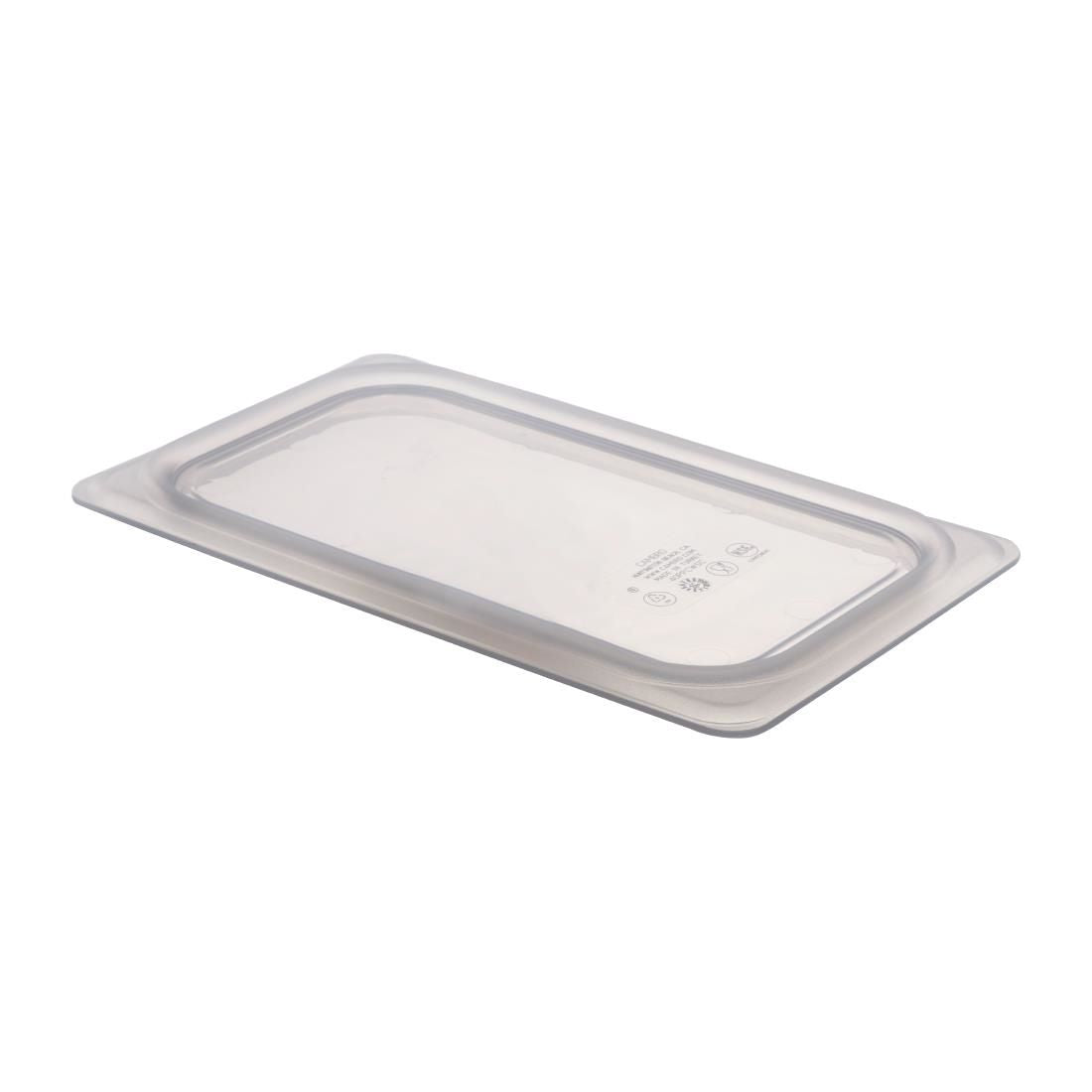 DM751 Cambro Polypropylene Gastronorm Pan 1/4 Soft Seal Lid JD Catering Equipment Solutions Ltd