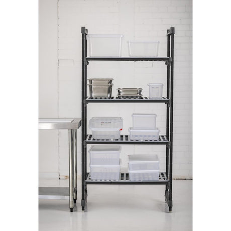 DM772 Cambro Stationary Vented 4 Shelf Starter Units 1830 x 915 x 610mm JD Catering Equipment Solutions Ltd