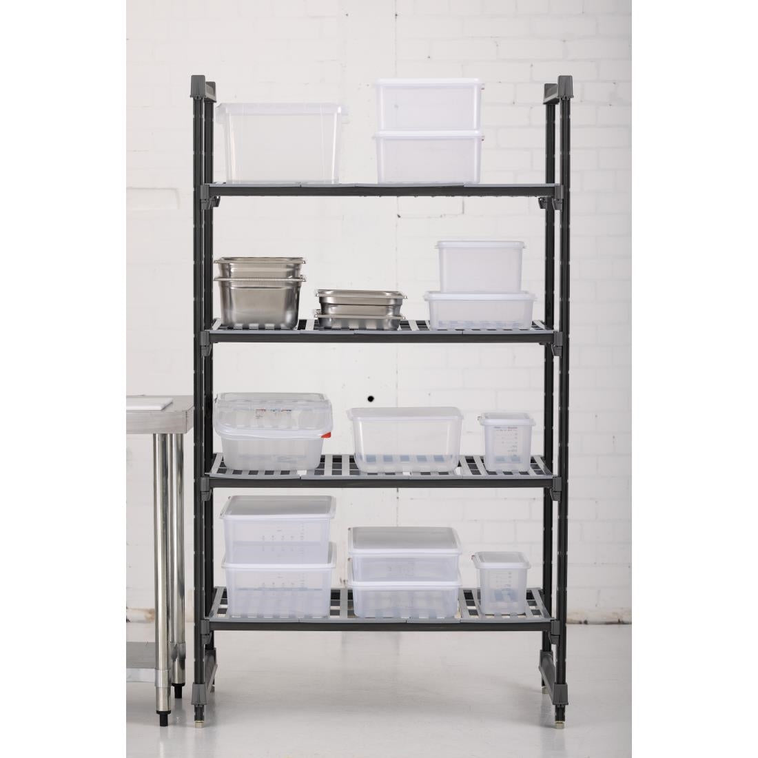 DM773 Cambro Stationary Vented 4 Shelf Starter Units 1830 x 1070 x 610mm JD Catering Equipment Solutions Ltd