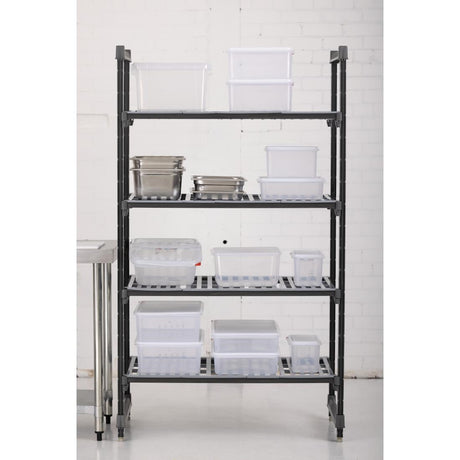 DM773 Cambro Stationary Vented 4 Shelf Starter Units 1830 x 1070 x 610mm JD Catering Equipment Solutions Ltd