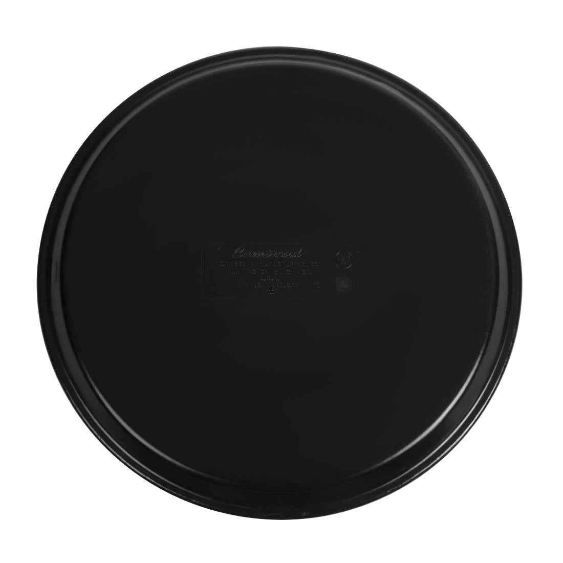 DM780 Cambro Camtread Fibreglass Round Non-Slip Tray Black 280mm JD Catering Equipment Solutions Ltd