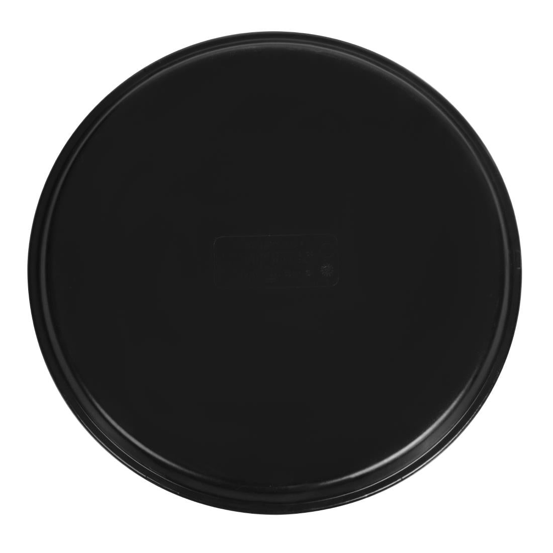 DM781 Cambro Camtread Fibreglass Round Non-Slip Tray Black 355mm JD Catering Equipment Solutions Ltd