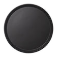 DM781 Cambro Camtread Fibreglass Round Non-Slip Tray Black 355mm JD Catering Equipment Solutions Ltd