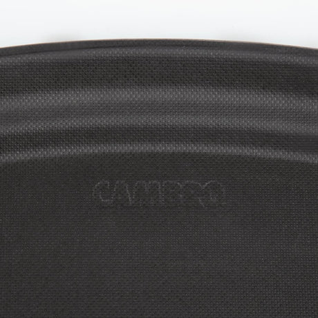 DM783 Cambro Camtread Large Fibreglass Oval Non-Slip Tray Black 600mm JD Catering Equipment Solutions Ltd