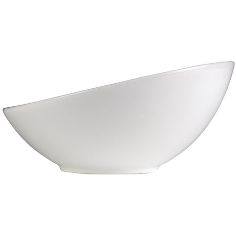 DM908 Churchill Art de Cuisine Medium Slanted Bowls 400ml (Pack of 6) JD Catering Equipment Solutions Ltd