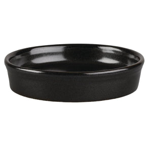 DN507 Churchill Mediterranean Mezze Dishes Black 110mm (Pack of 12) JD Catering Equipment Solutions Ltd