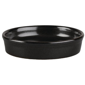 DN509 Churchill Mediterranean Mezze Dishes Black 127mm (Pack of 12) JD Catering Equipment Solutions Ltd