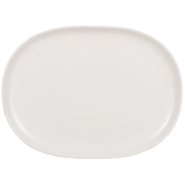 DN519 Churchill Alchemy Moonstone Oval Plates 355mm (Pack of 6) JD Catering Equipment Solutions Ltd