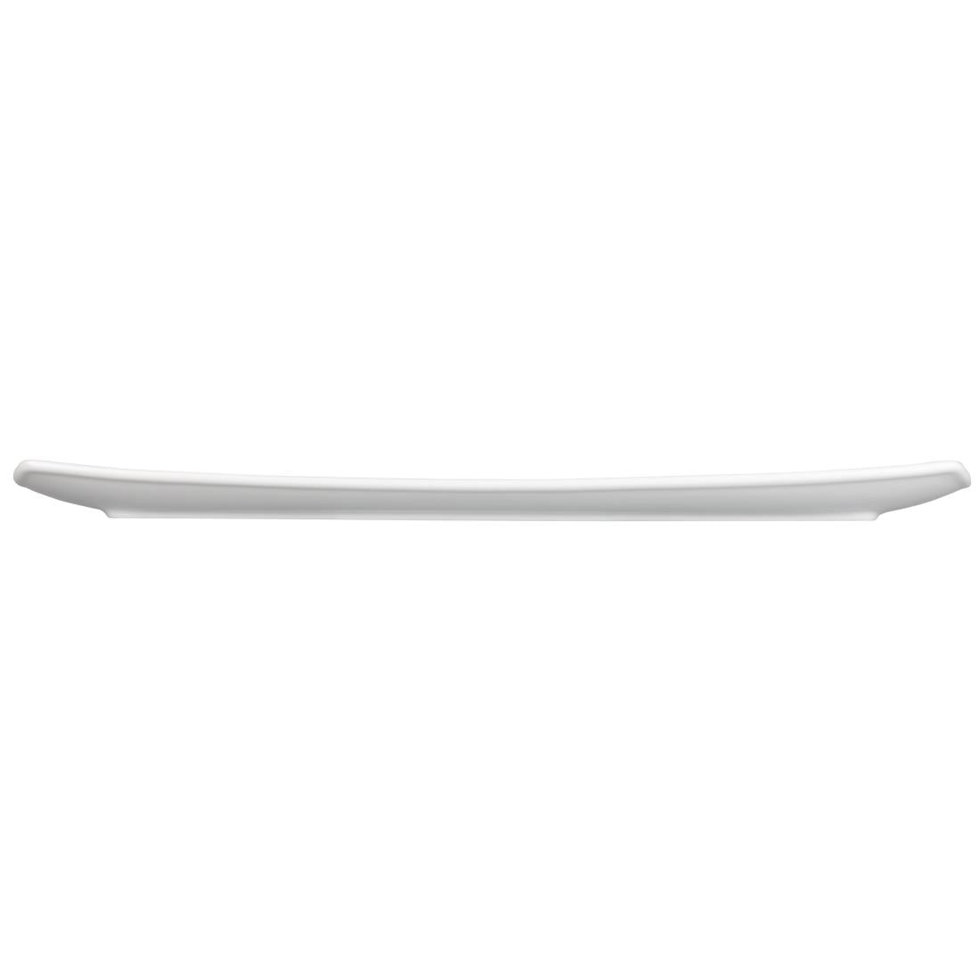DN537 Churchill Art de Cuisine Nori Rectangular Plates 355 x 100mm (Pack of 6) JD Catering Equipment Solutions Ltd