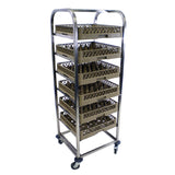 DN595 Craven Stainless Steel Dishwasher Basket Trolley JD Catering Equipment Solutions Ltd