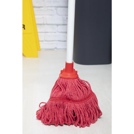 DN824 Jantex Bio Fresh Socket Mop Head Red JD Catering Equipment Solutions Ltd