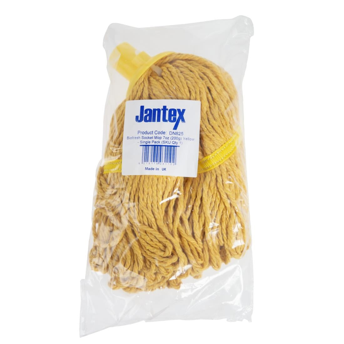 DN825 Jantex Bio Fresh Socket Mop Head Yellow JD Catering Equipment Solutions Ltd