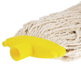 DN828 Jantex Prairie Kentucky Yarn Socket Mop Head Yellow JD Catering Equipment Solutions Ltd