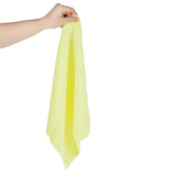 DN841 Jantex Microfibre Cloths Yellow (Pack of 5) JD Catering Equipment Solutions Ltd