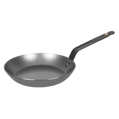 DN897 De Buyer Mineral B Black Iron Induction Frying Pan 240mm JD Catering Equipment Solutions Ltd