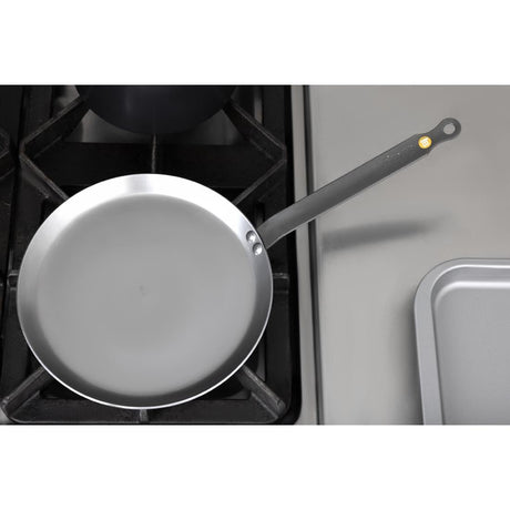 DN903 De Buyer Mineral B Black Iron Crepe Pan 240mm JD Catering Equipment Solutions Ltd