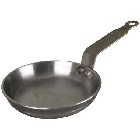 DN904 De Buyer Mineral B Black Iron Blinis Pan 120mm JD Catering Equipment Solutions Ltd